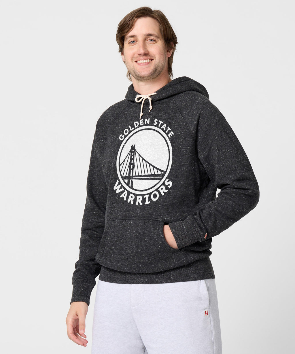Golden State Warriors Blacktop Logo Hoodie