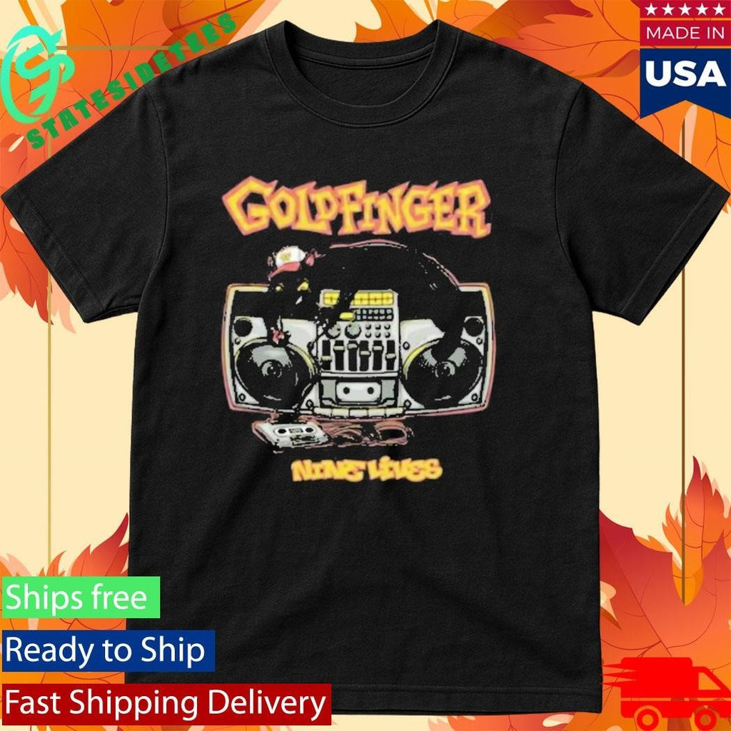 Goldfinger Music Cat Dj Shirt