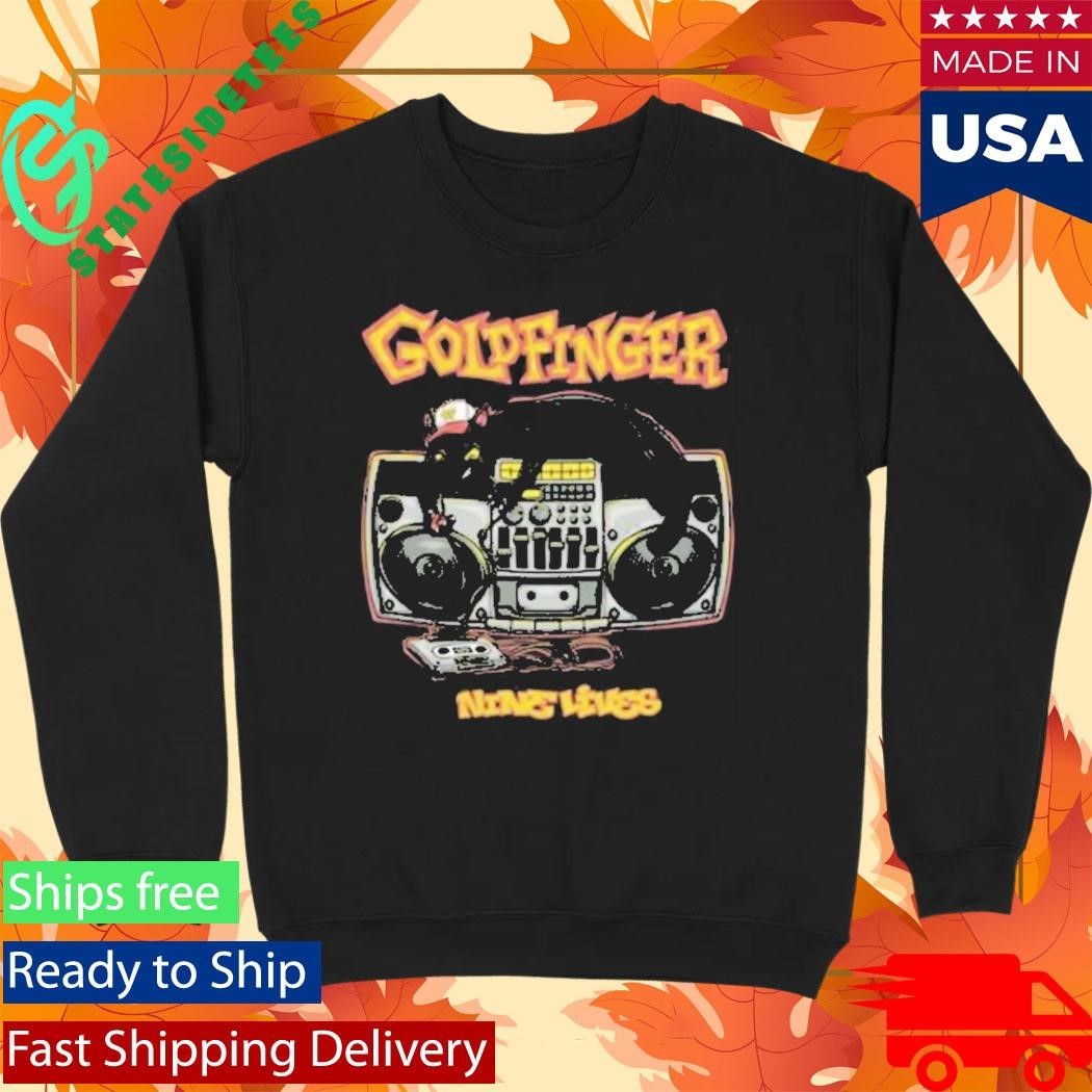 Goldfinger Music Cat Dj Shirt