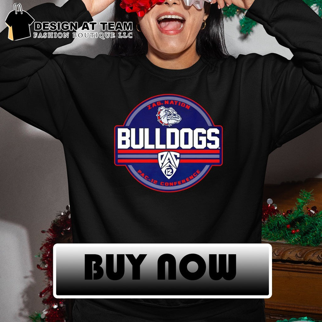 Gonzaga Bulldogs Zags Nation Pac-12 Conference logo shirt
