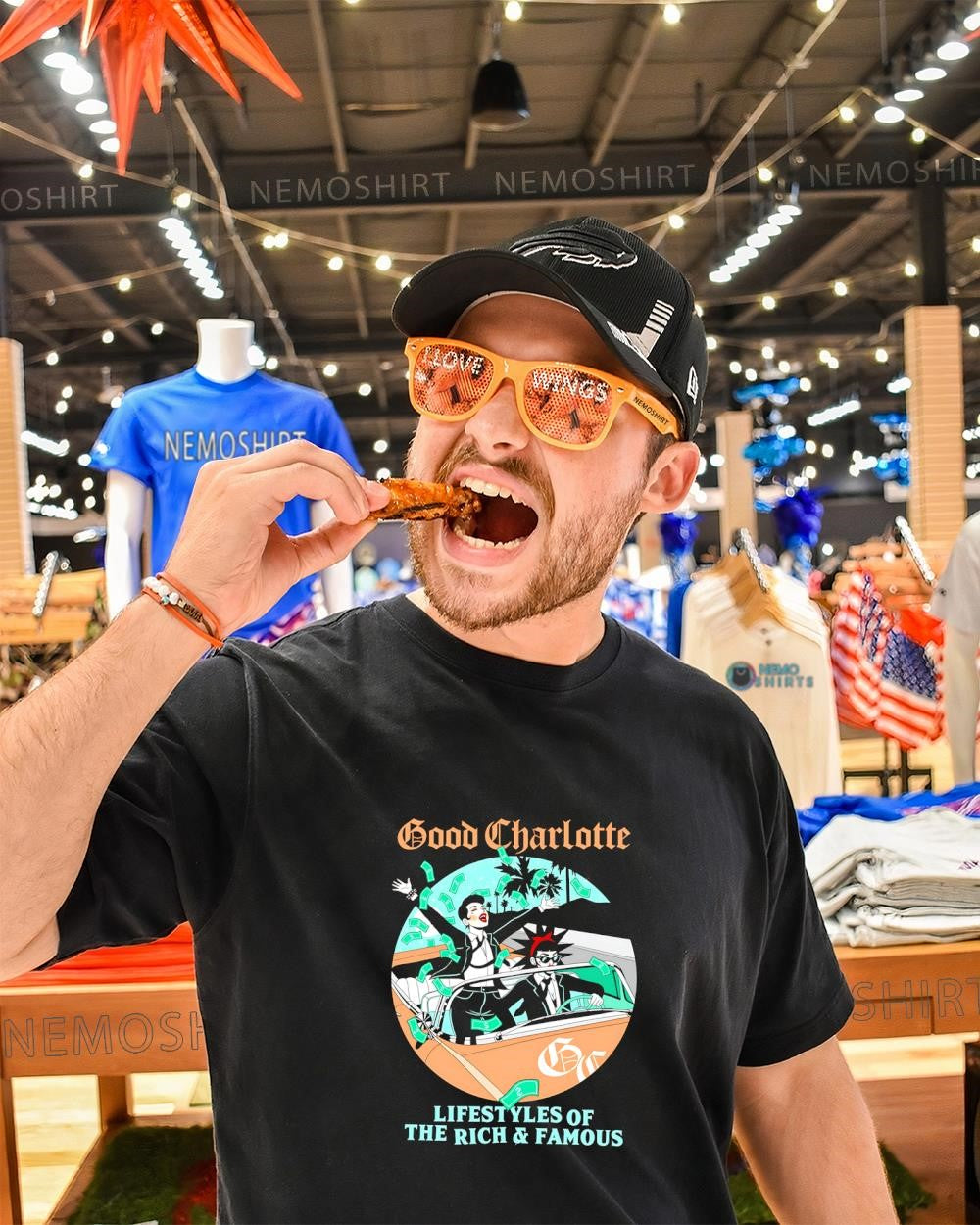 Good Charlotte lifestyles of the rich and famous shirt
