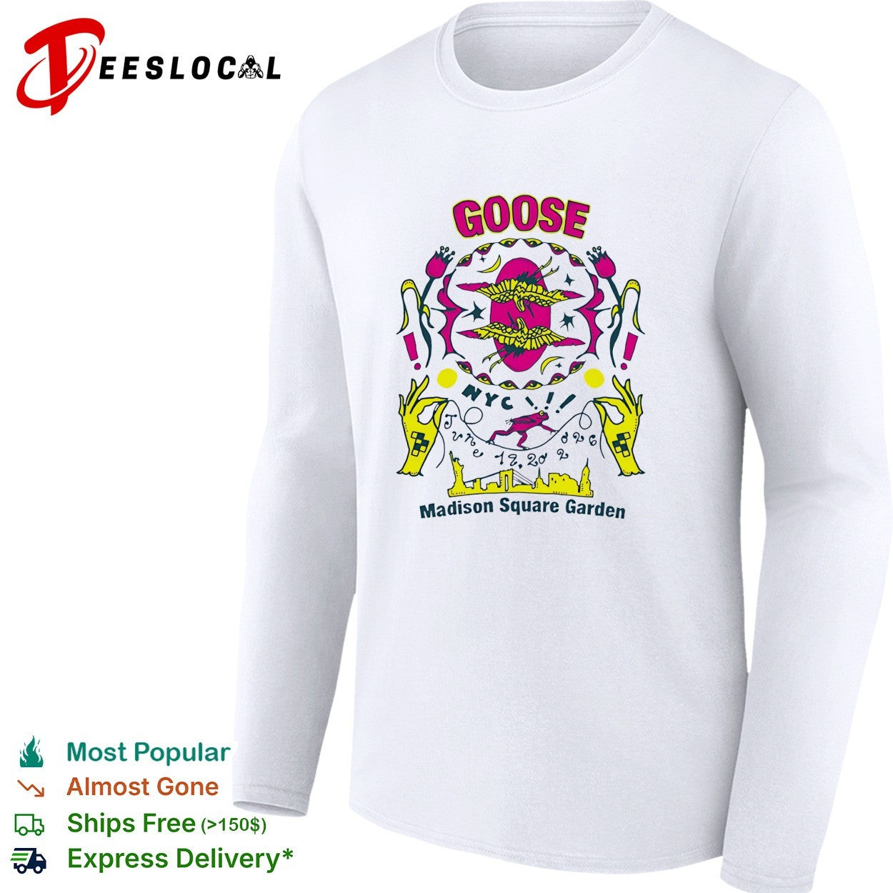 Goose Madison Square Garden New York City shirt