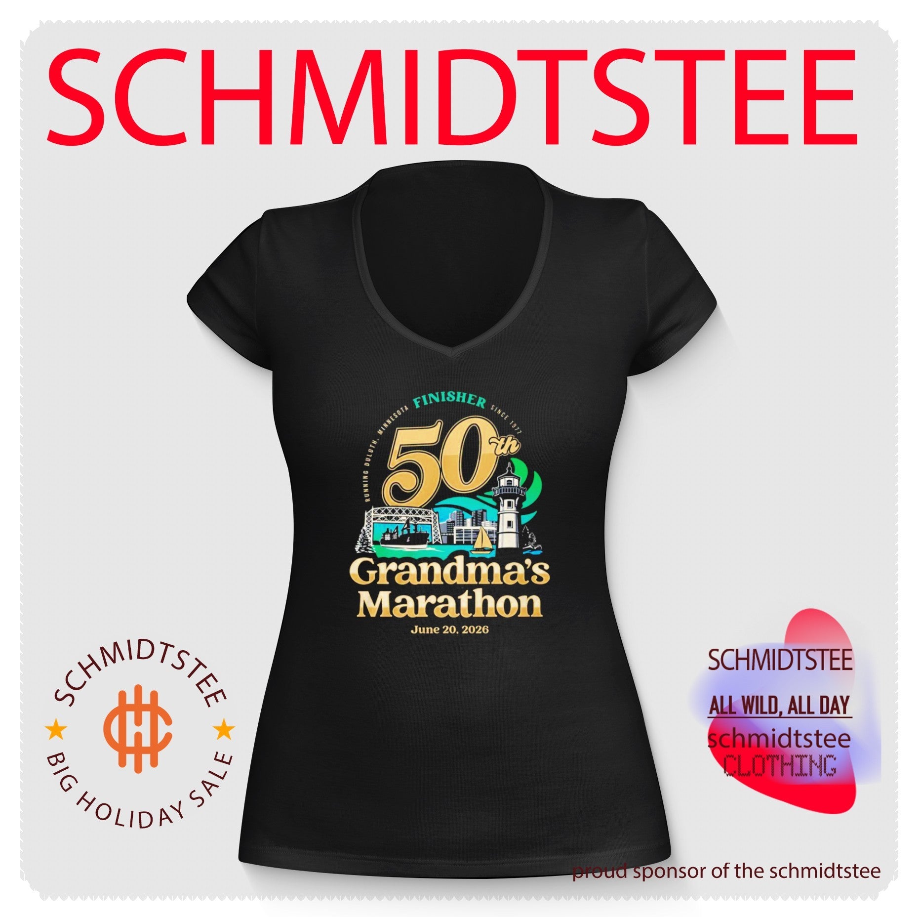Grandma’s Marathon 50th Anniversary 2026 Finisher shirt