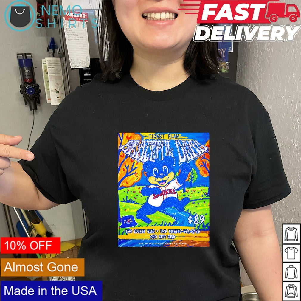 Grateful Dead Night Knoxville Smokies ticket plan shirt