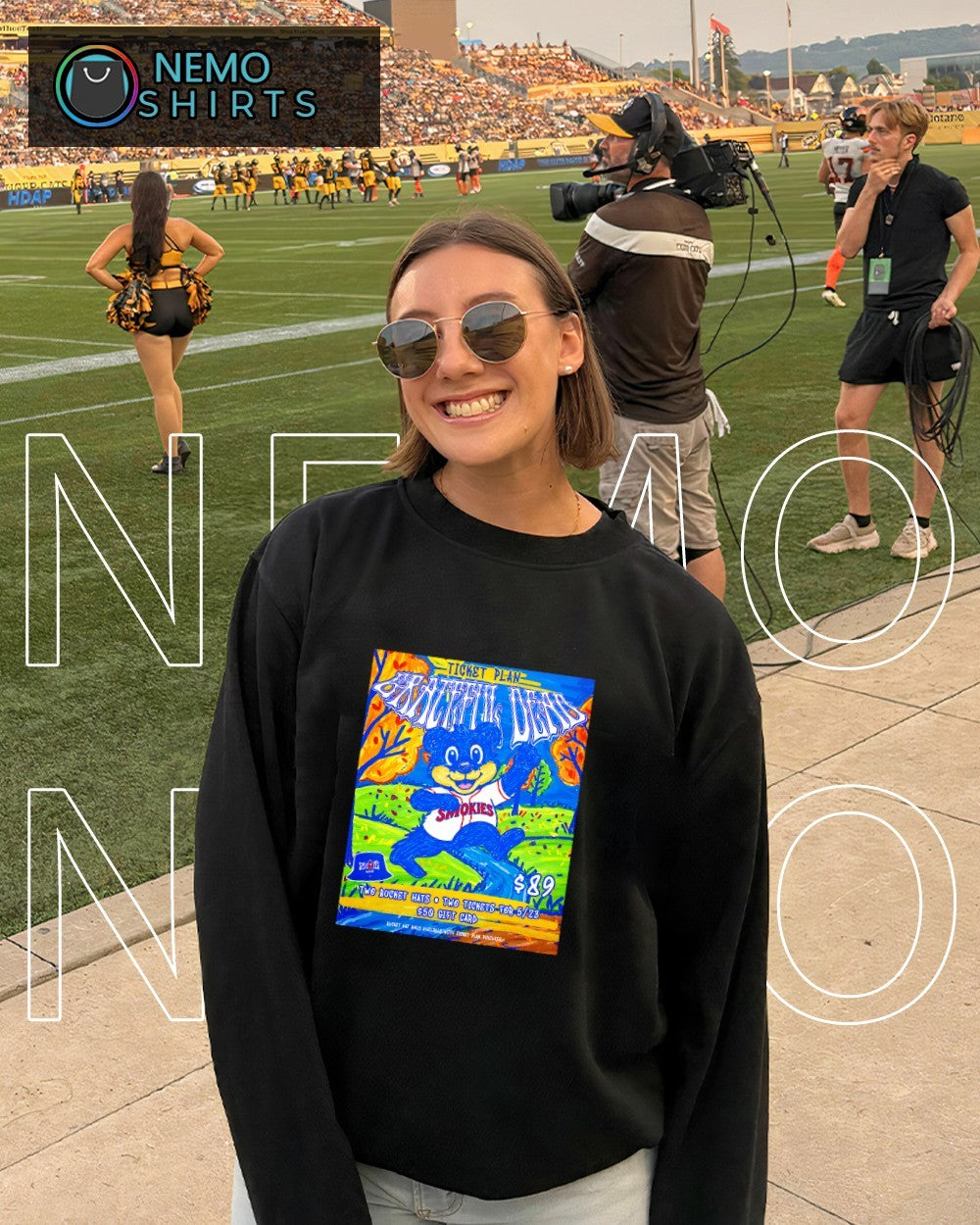 Grateful Dead Night Knoxville Smokies ticket plan shirt