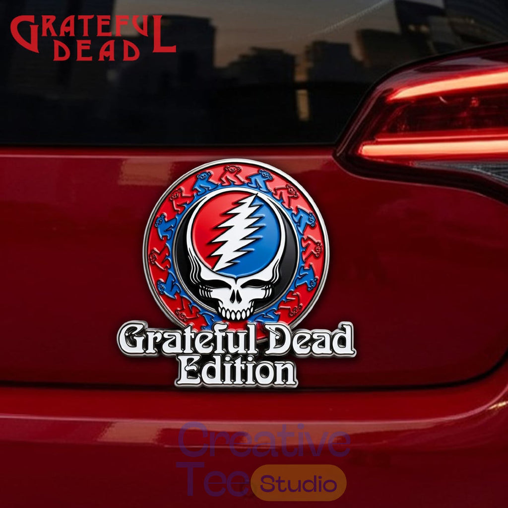 Grateful Dead Premium Car Name Badge