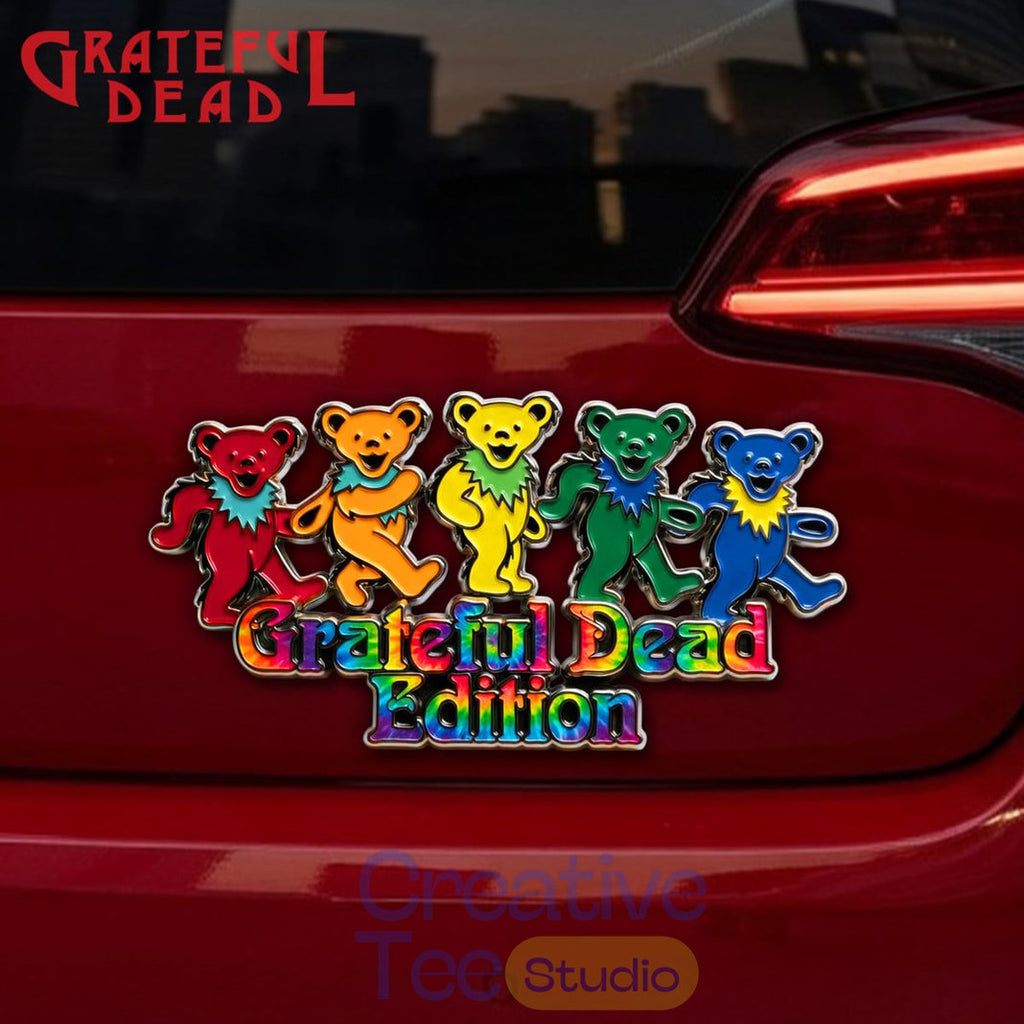 Grateful Dead Premium Car Name Badge