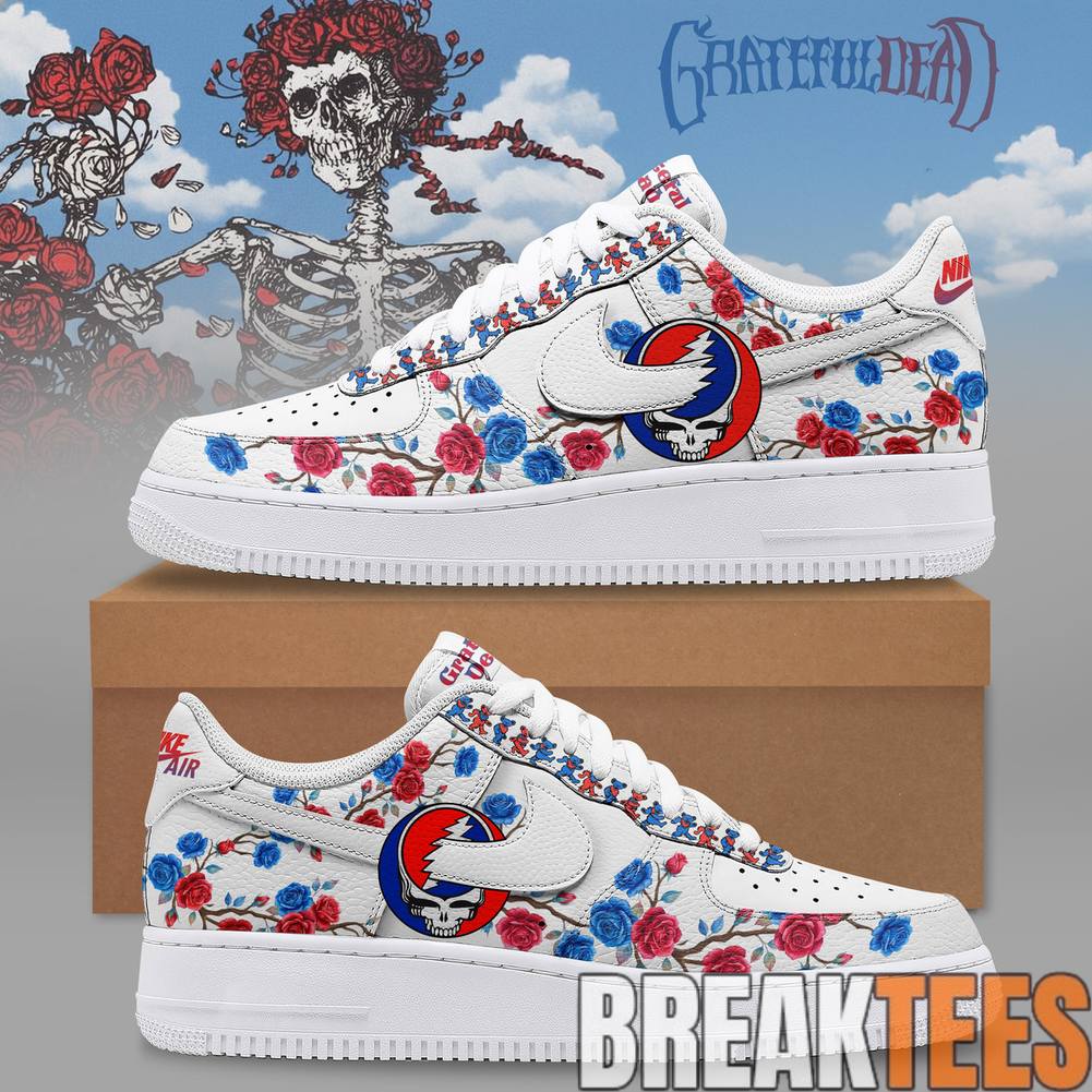 Grateful Dead Roses Special New 2026 Air Force 1