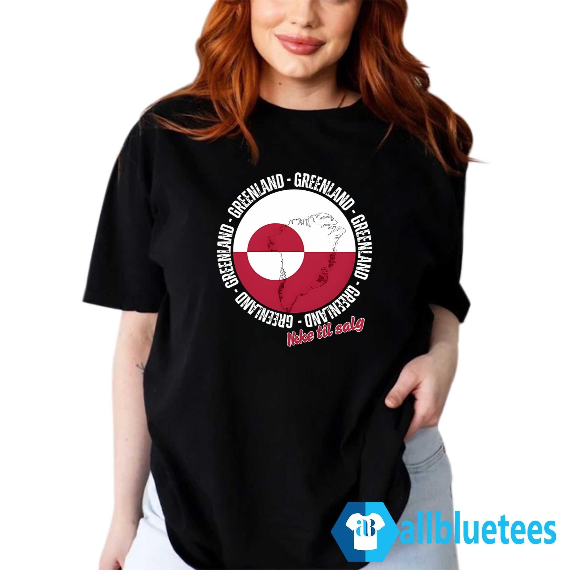 Greenland Ikke Til Salg Shirt