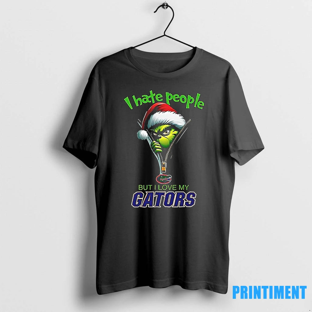 Grinch I Hate People But I Love My Florida Gators Merry Christmas Tshirts Sweater