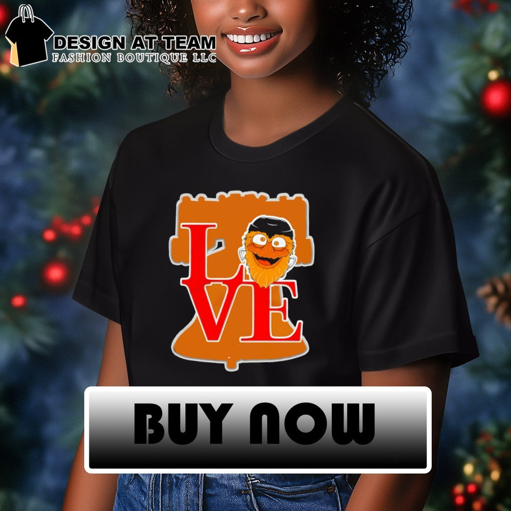 Gritty Love Philadelphia Flyers Hockey mascot NHL 2026 shirt
