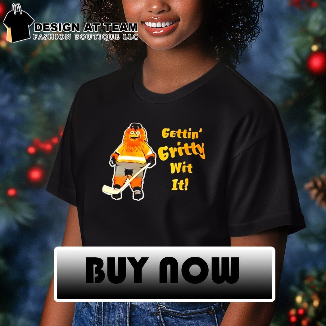 Gritty Philadelphia Flyers Hockey Gettin’ Gritty wit it shirt