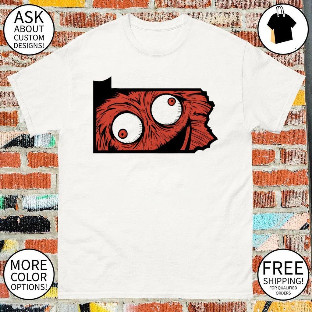 Gritty Philadelphia Flyers Hockey Pennsylvania Map NHL Stanley Cup Playoffs 2026 shirt