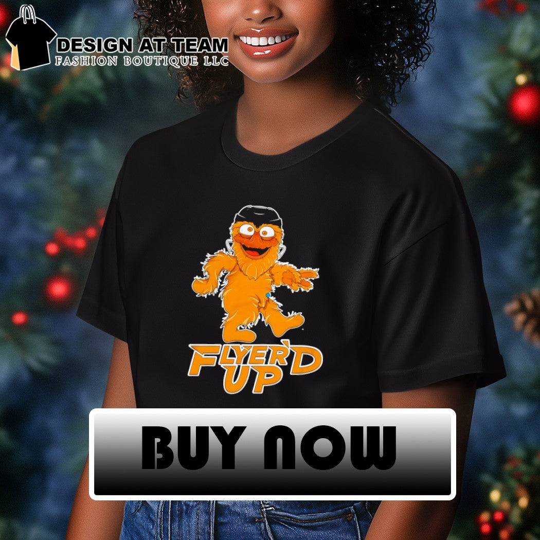 Gritty Philadelphia Flyers Hockey mascot Flyer’d Up 2026 shirt