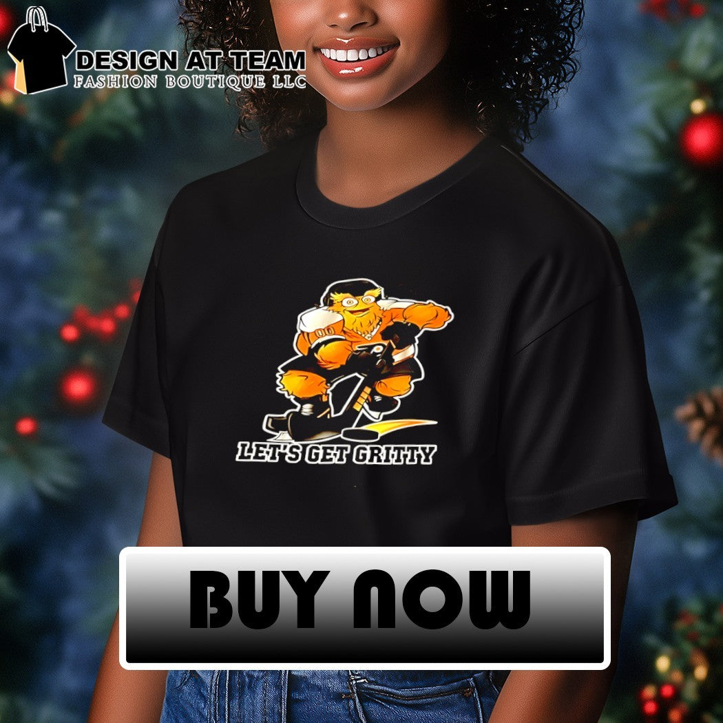 Gritty Philadelphia Flyers Hockey mascot Let’s Get Gritty shirt