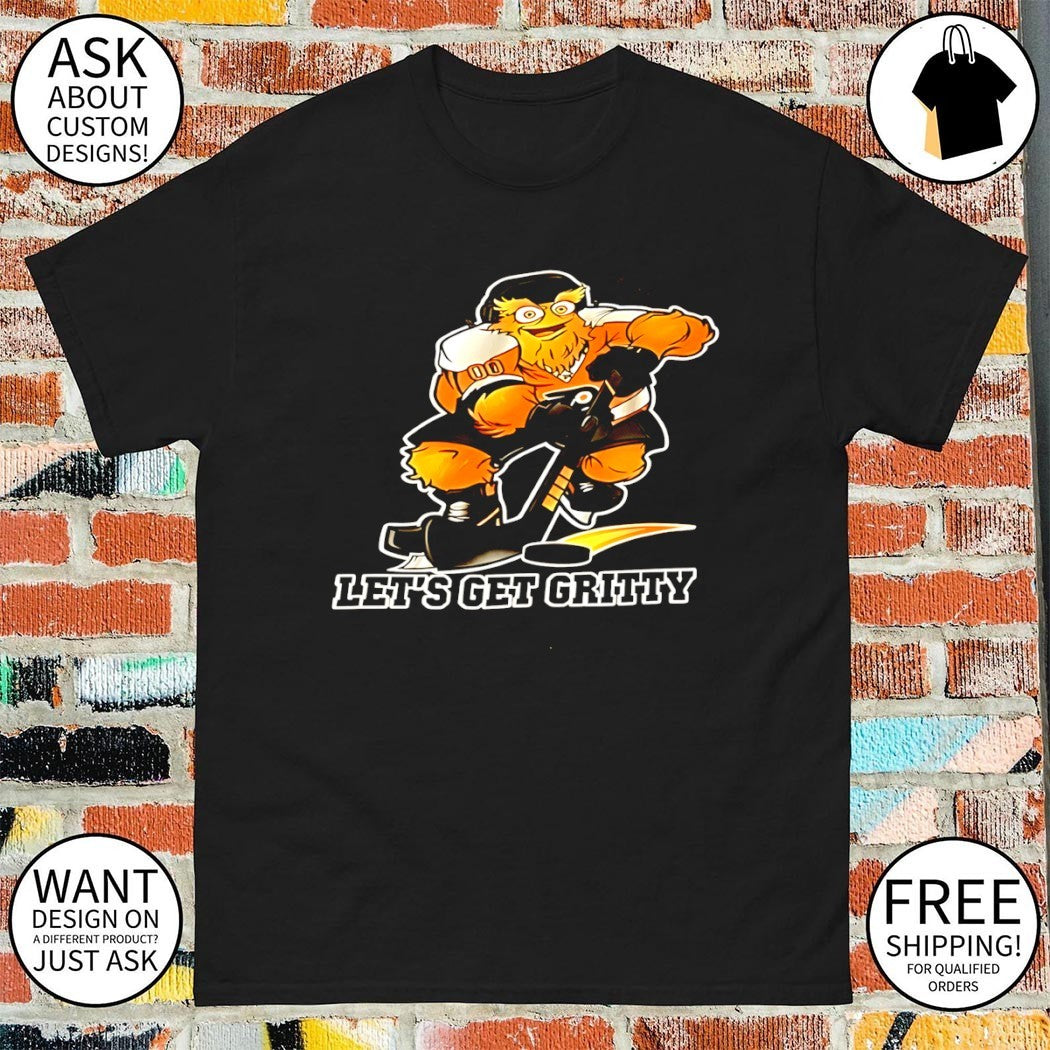 Gritty Philadelphia Flyers Hockey mascot Let’s Get Gritty shirt