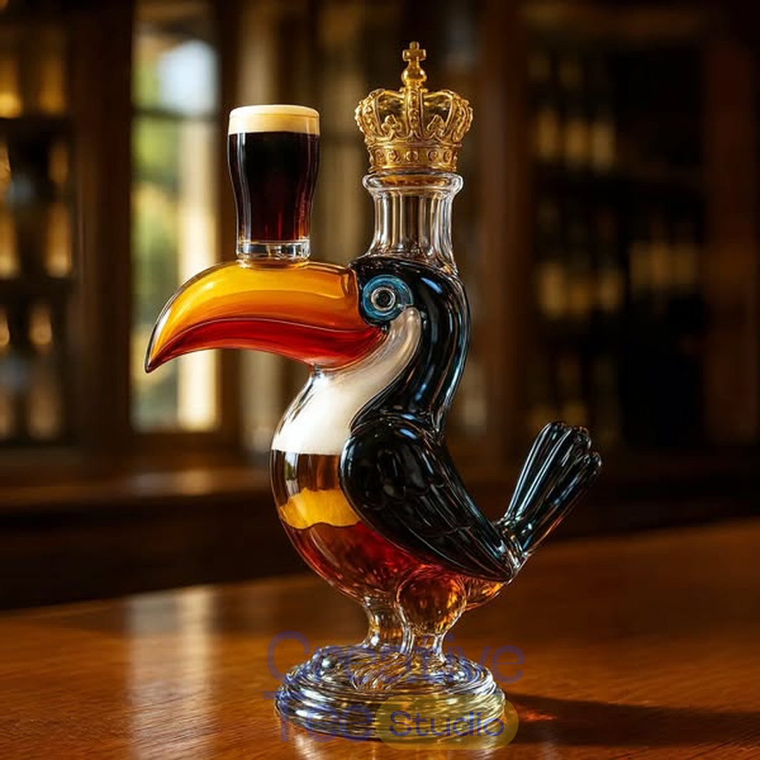 Guinness Toucan Whiskey Bottle