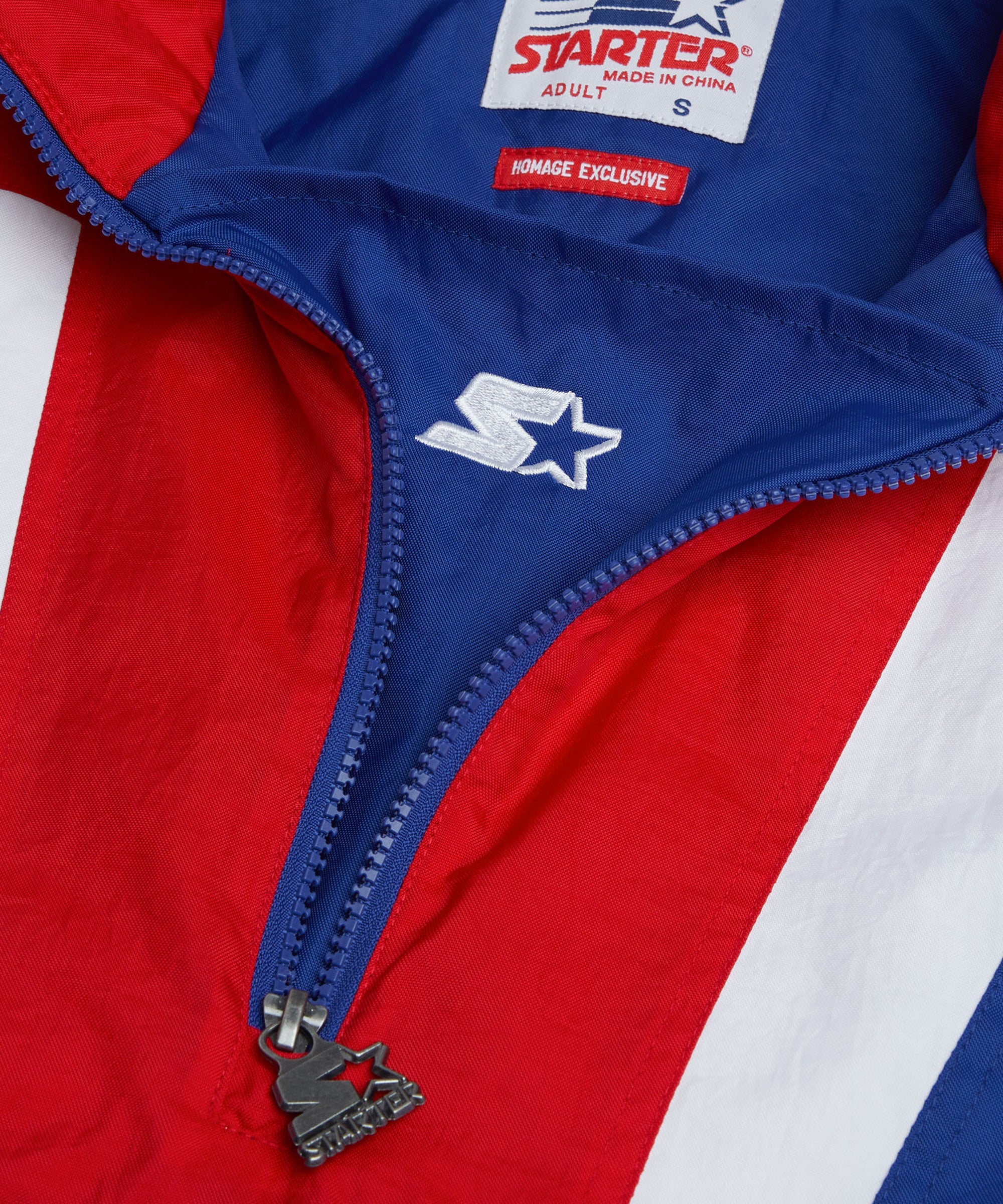 HOMAGE X Starter 76ers Pullover Jacket