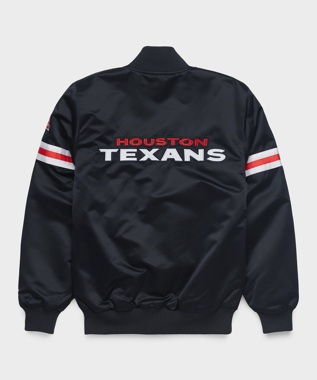 HOMAGE X Starter Texans Heavyweight Satin Jacket