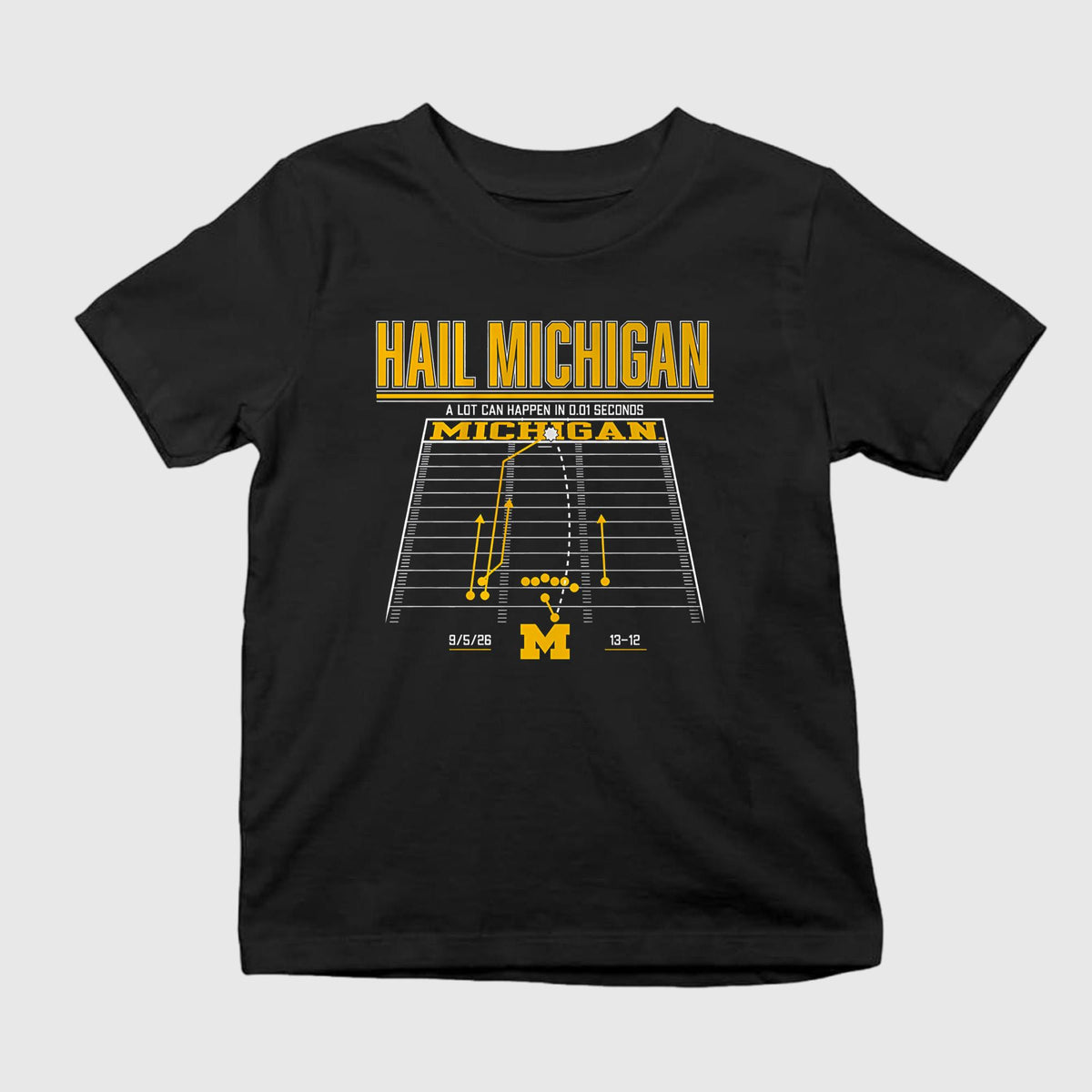 Hail Michigan A Lot Can Happen In 0.01 Seconds Shirt