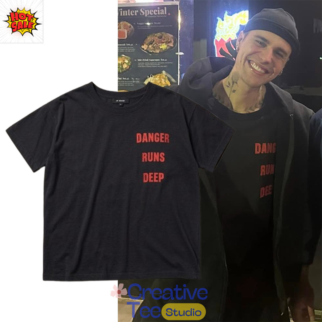 Hailey Bieber Danger Runs Deep At Thai Restaurant T-Shirt