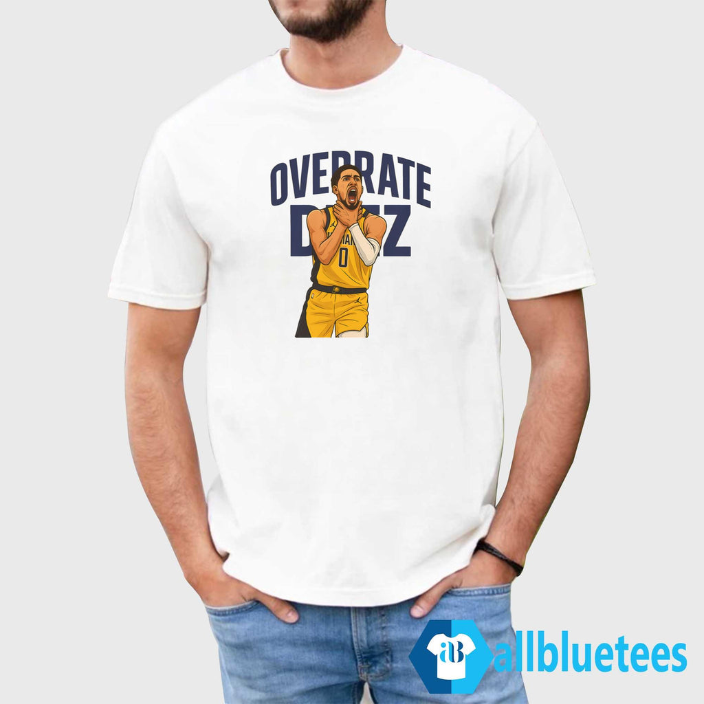 Haliburton Choke Overrate Deez Shirt