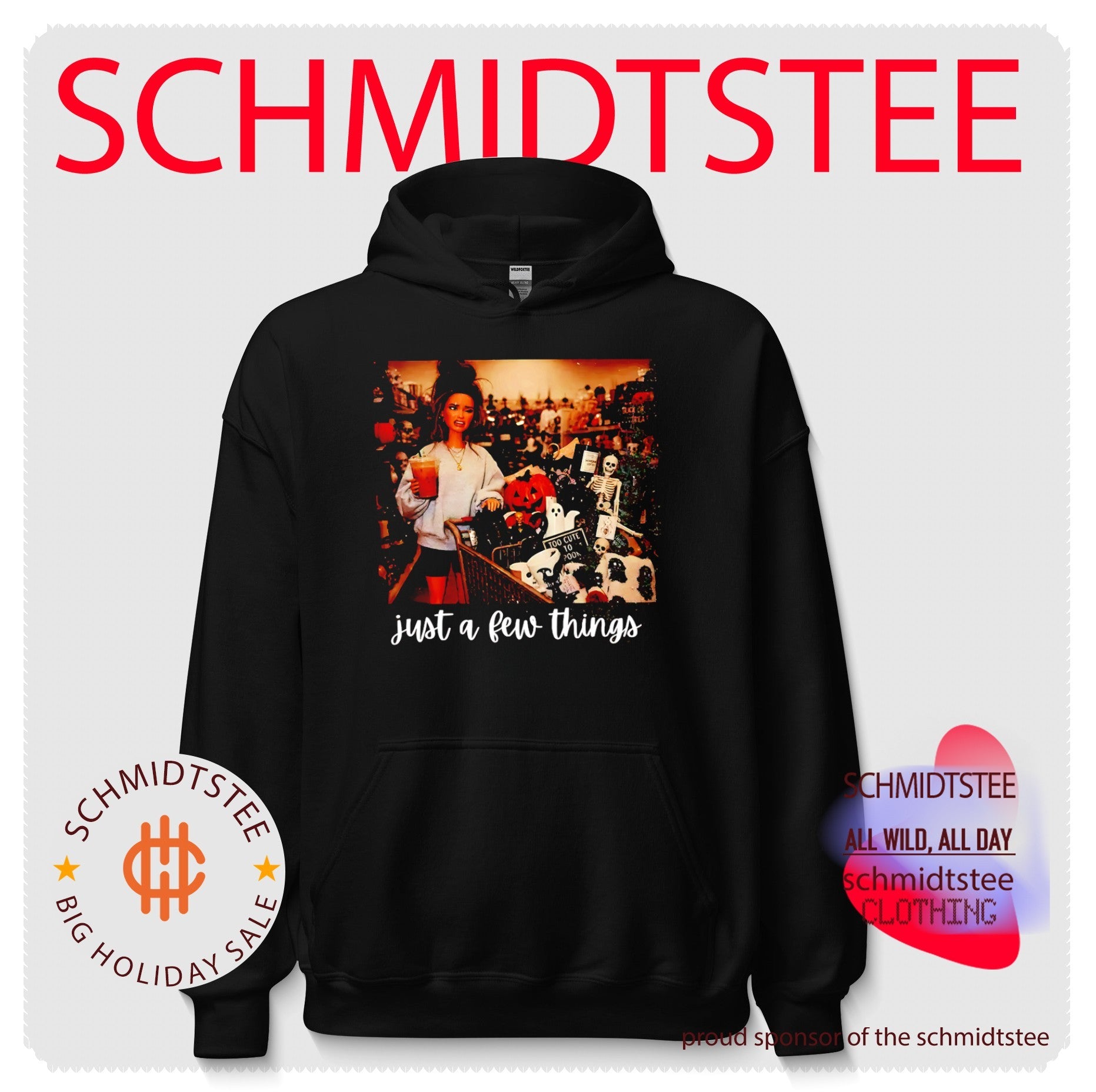 Halloween Doll Face Just a Few Things spooky season shirt
