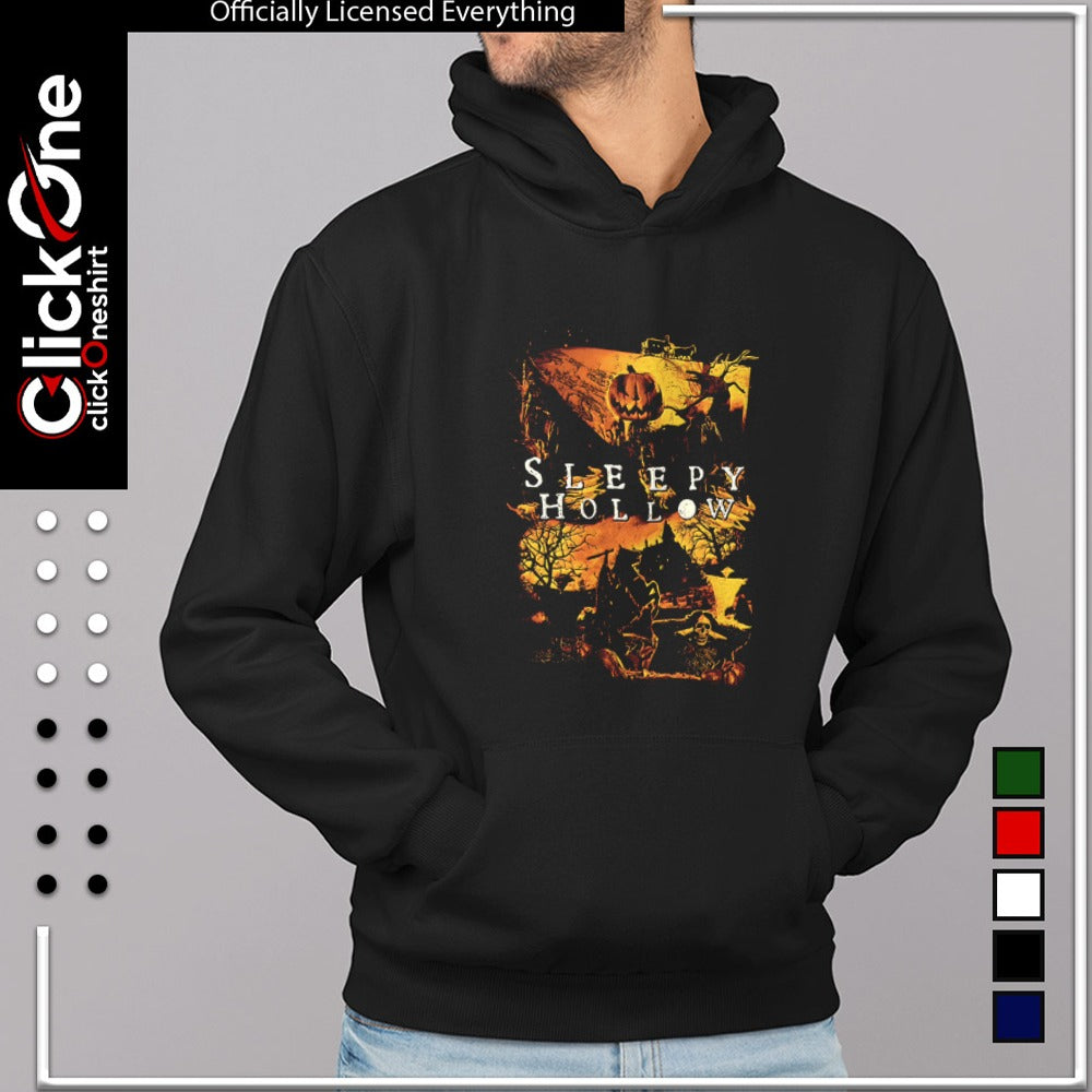 Halloween Sleepy Hollow Pumpkin Head Horseman Skeleton shirt
