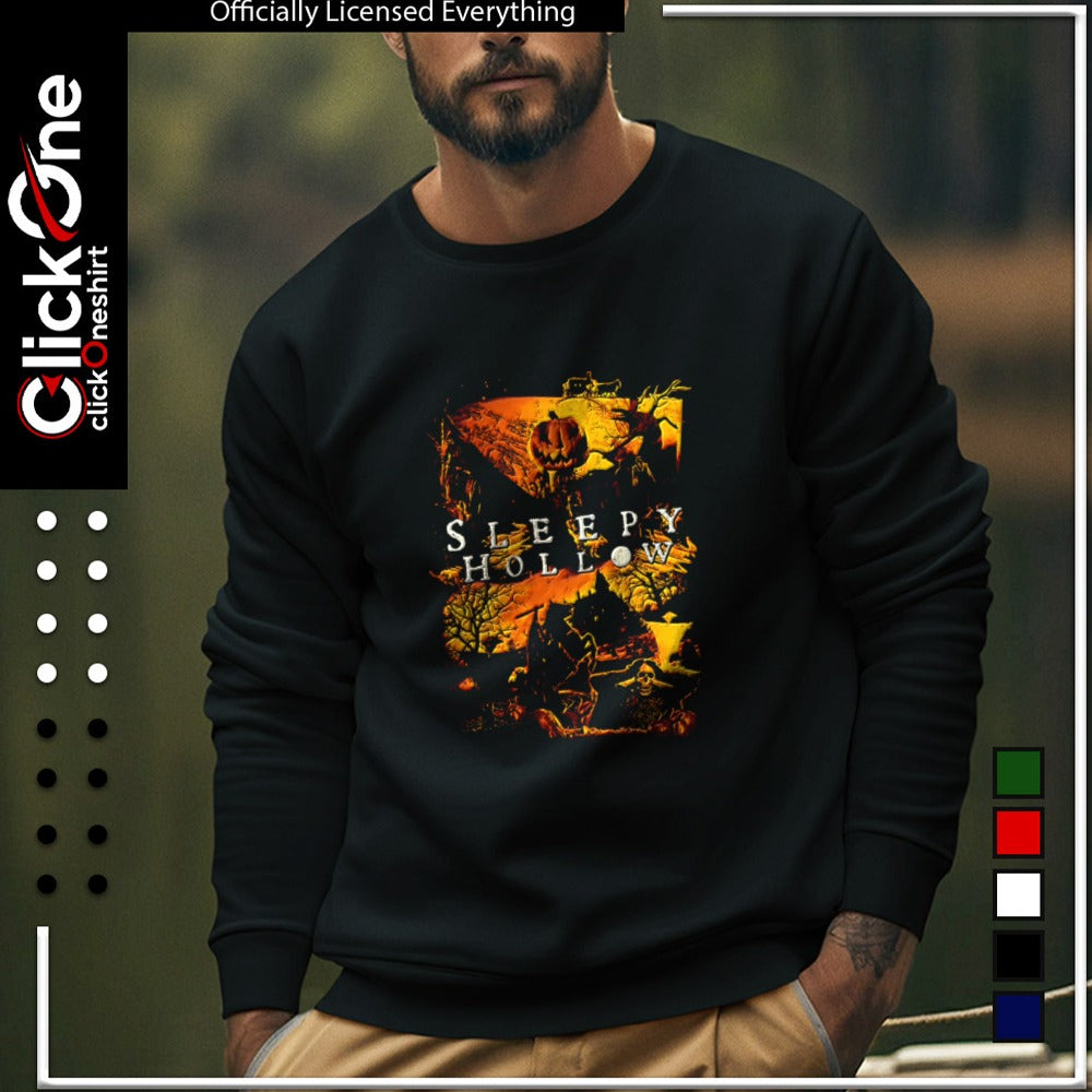 Halloween Sleepy Hollow Pumpkin Head Horseman Skeleton shirt