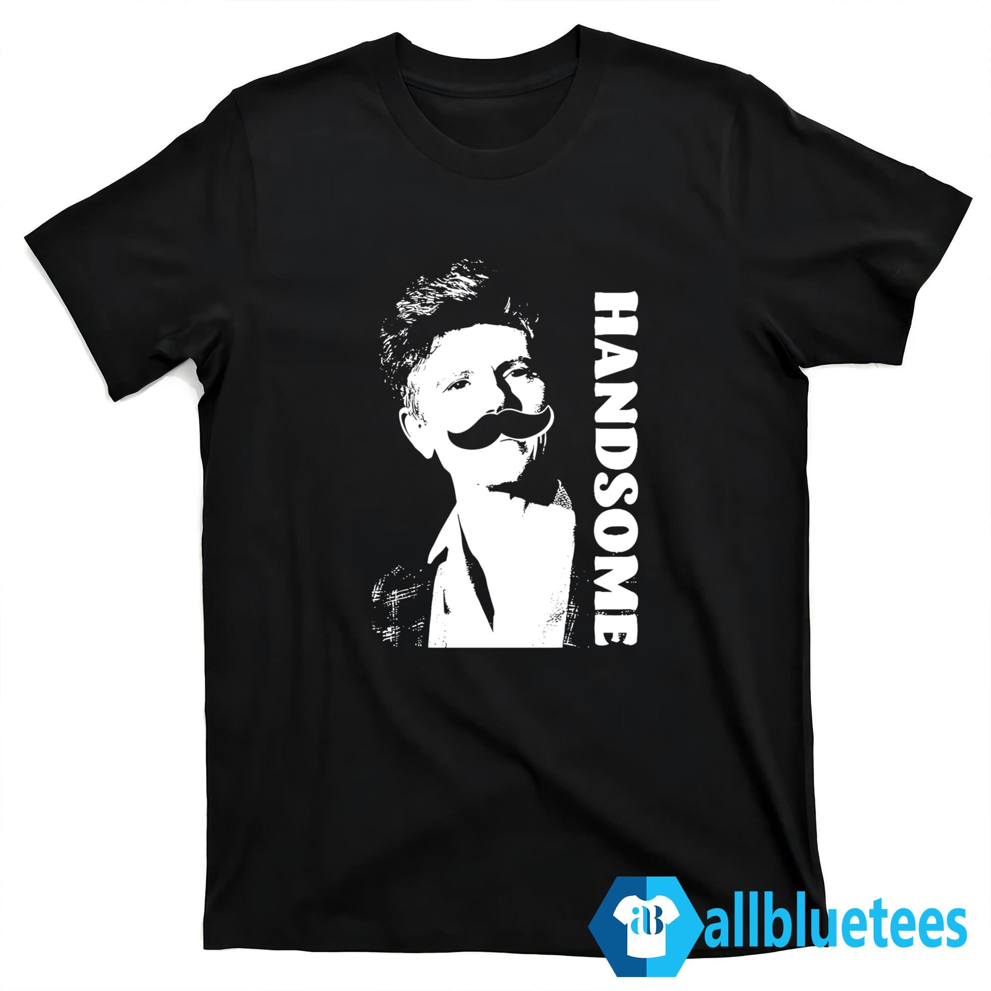 Handsome Podcast Tig Mustache Shirt