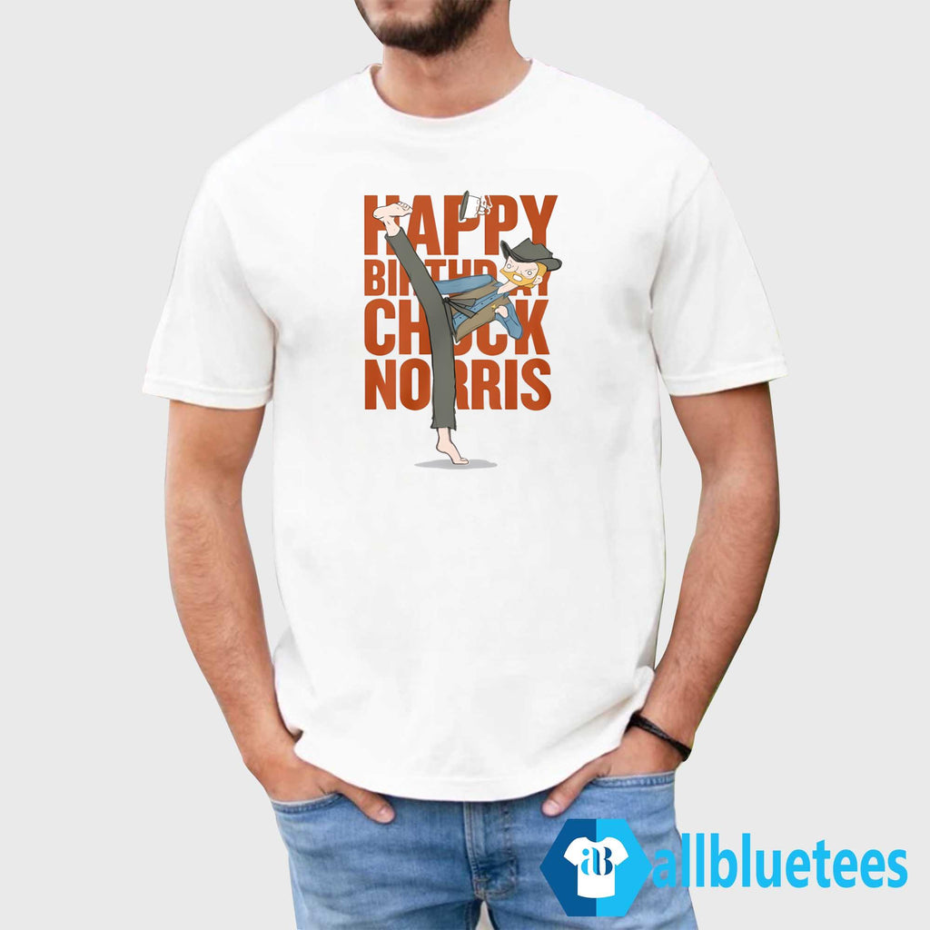 Happy Birthday Chuck Norris Shirt