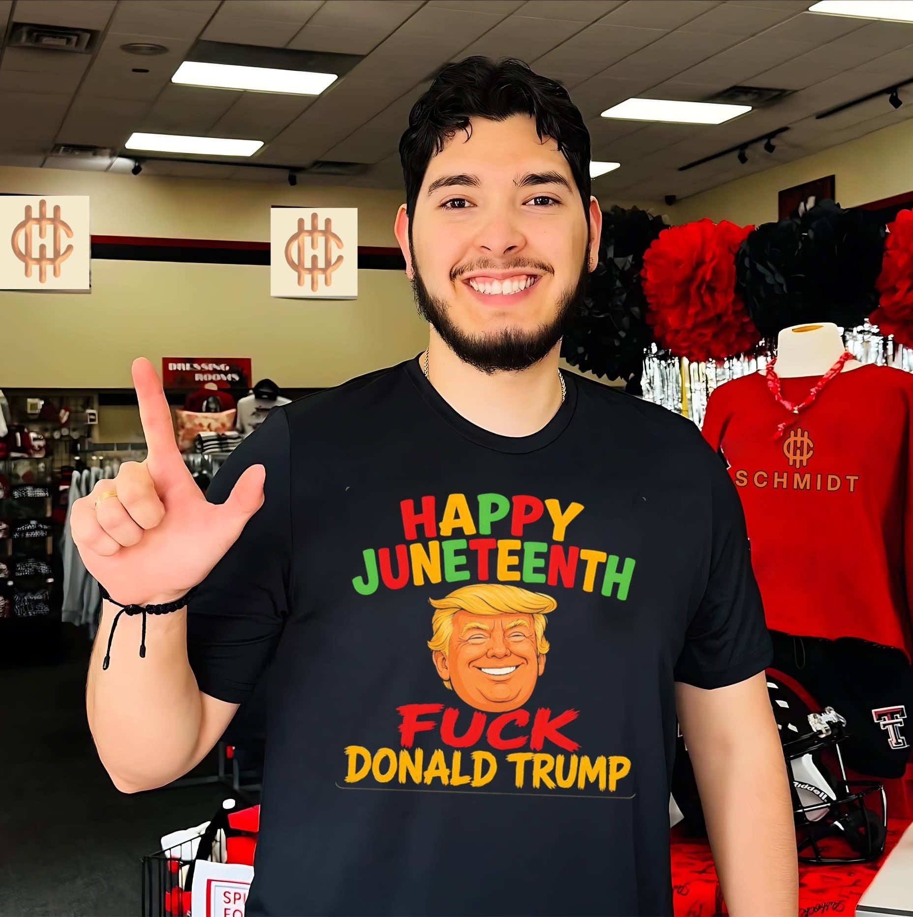 Happy Juneteenth fuck Donald Trump shirt