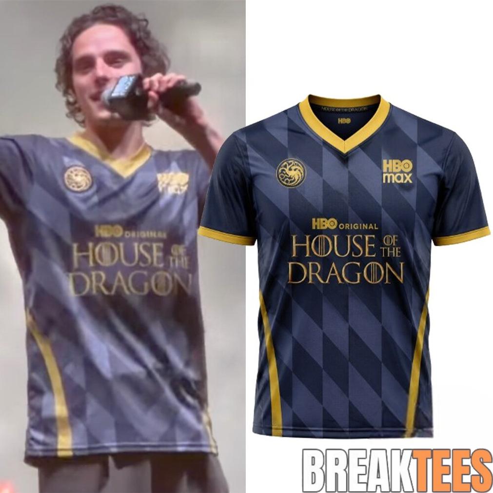 Harry Collett HBO Max Season 3 House of The Dragon Soccer Jersey