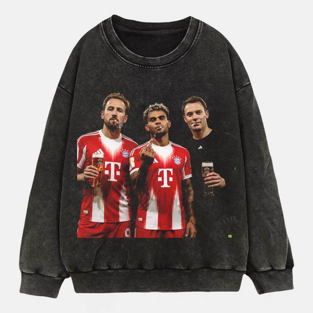 Harry Kane ＆ Manuel Neuer ＆ Luis Díaz Shirt