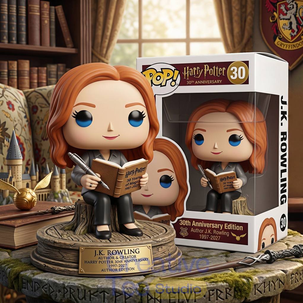 Harry Potter 30th Anniversary J.K. Rowling Collector Pop Figure