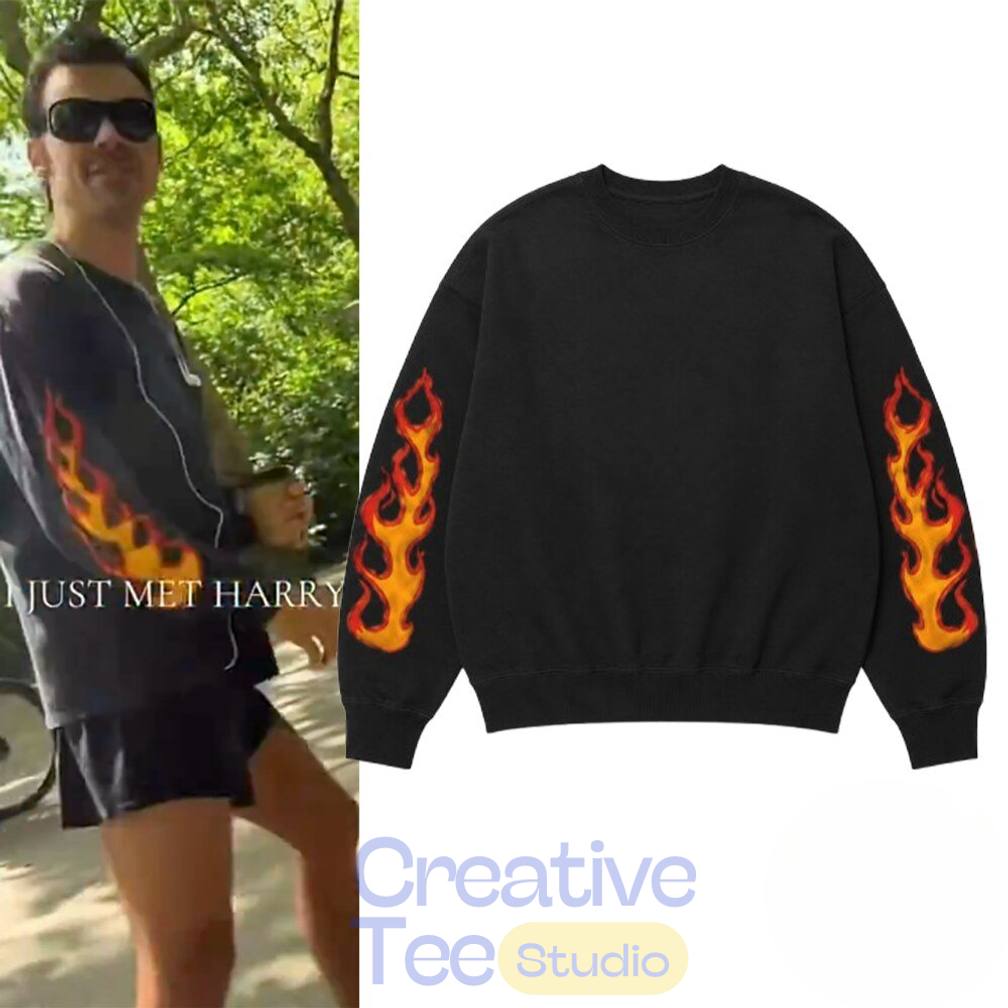 Harry Styles Amsterdam May 23th 2026 Flame Sweatshirt