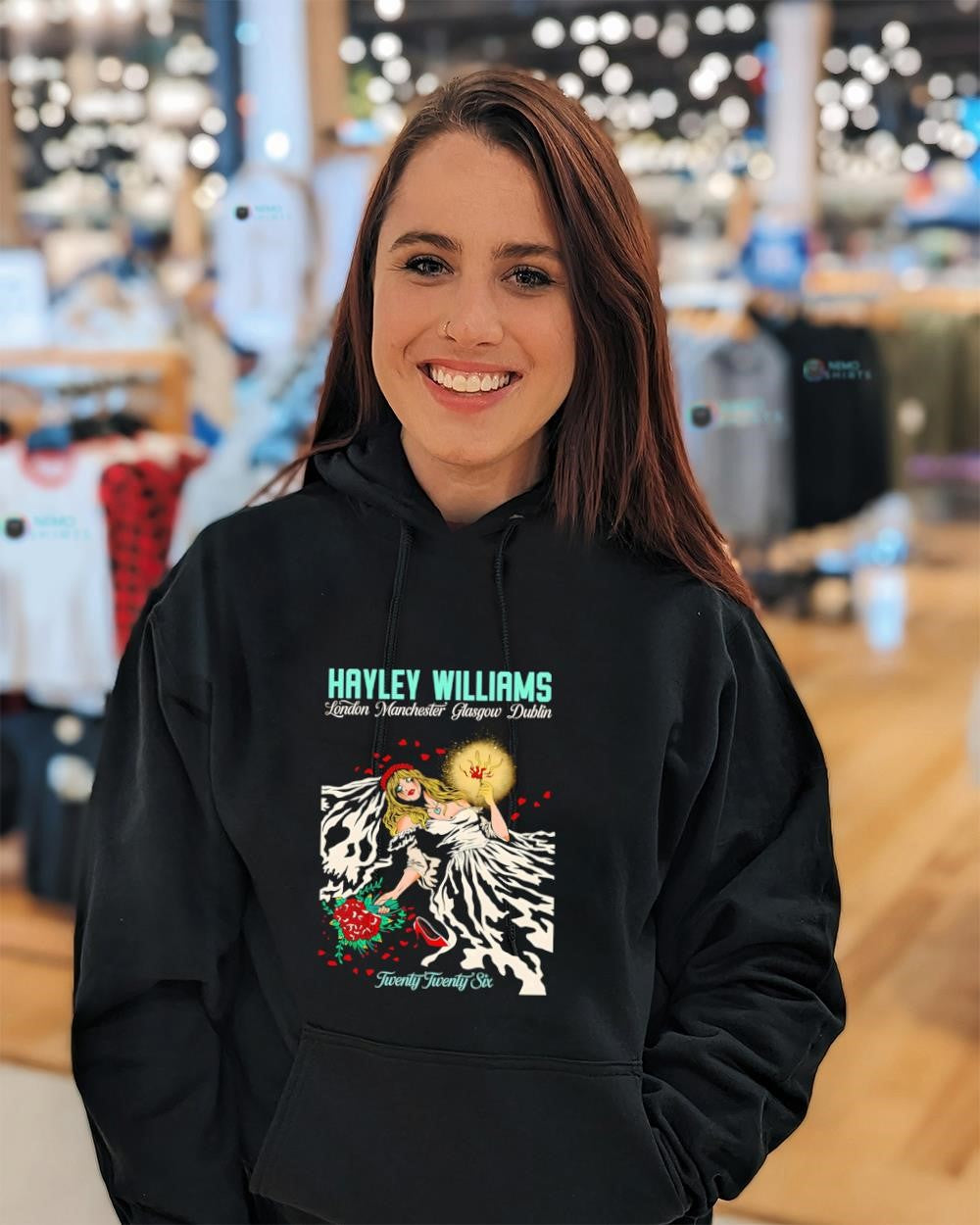 Hayley Williams London Manchester Glasgow Dublin twenty twenty six shirt