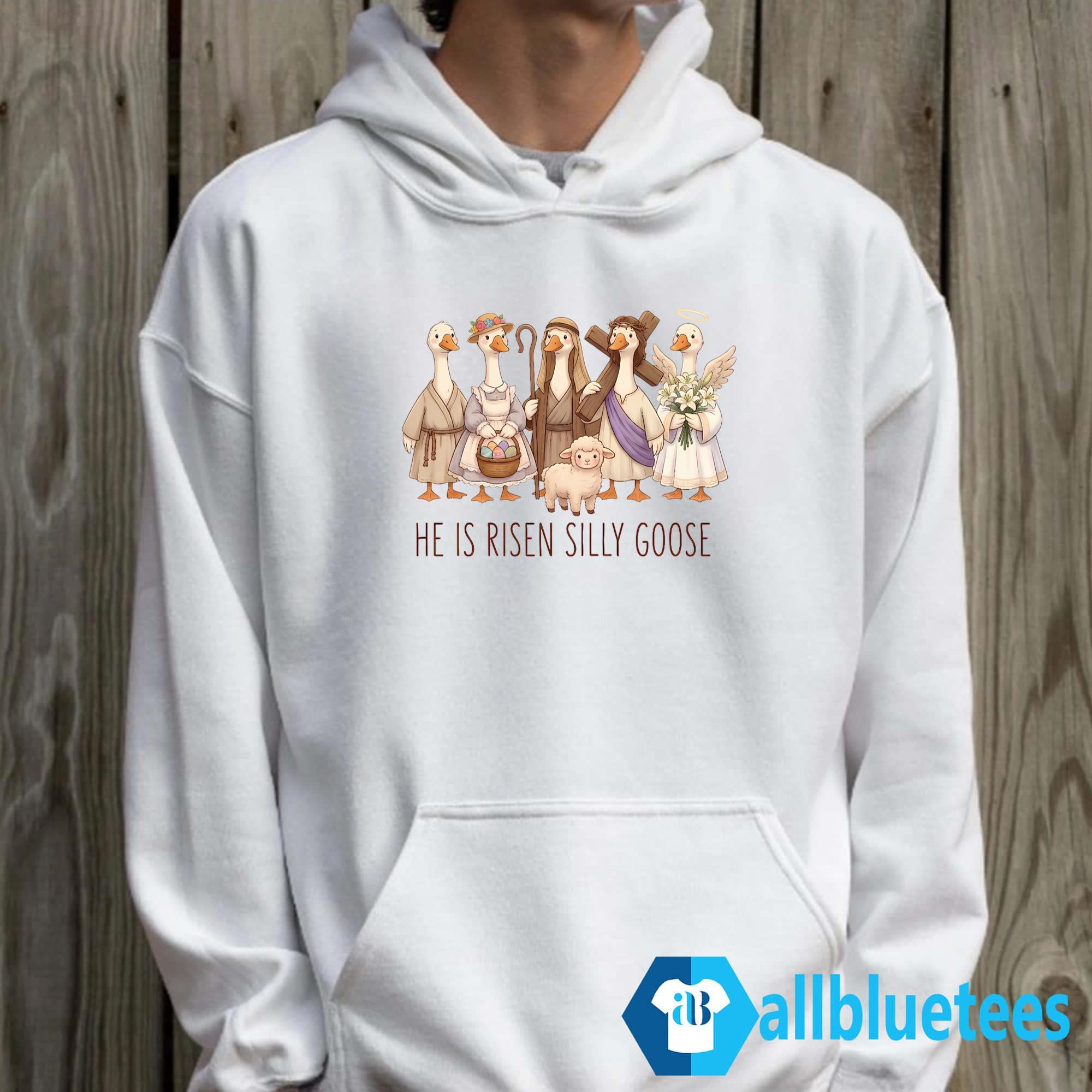 He Is Risen Silly Goose Shirt