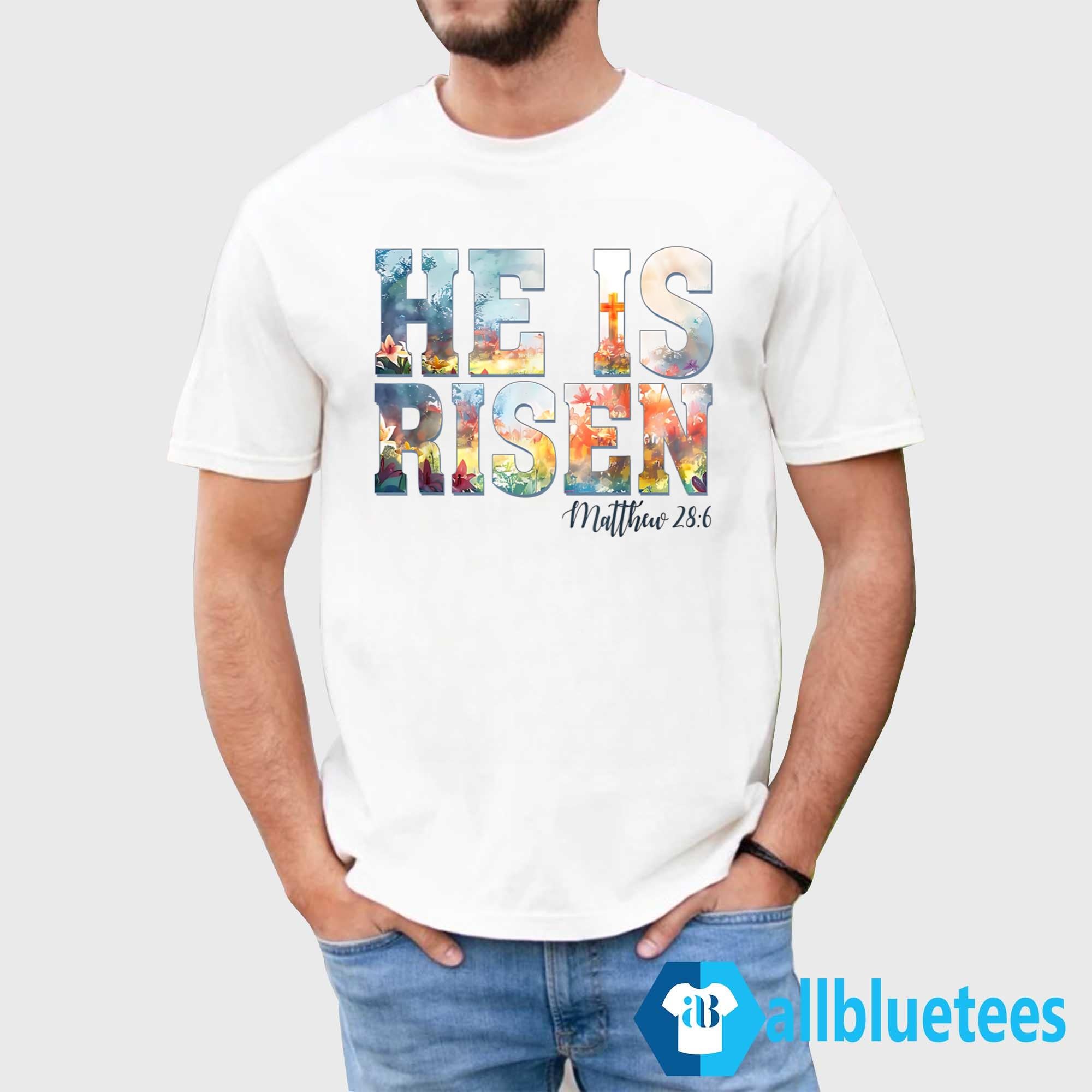 He Is Risen Vintage Shirt