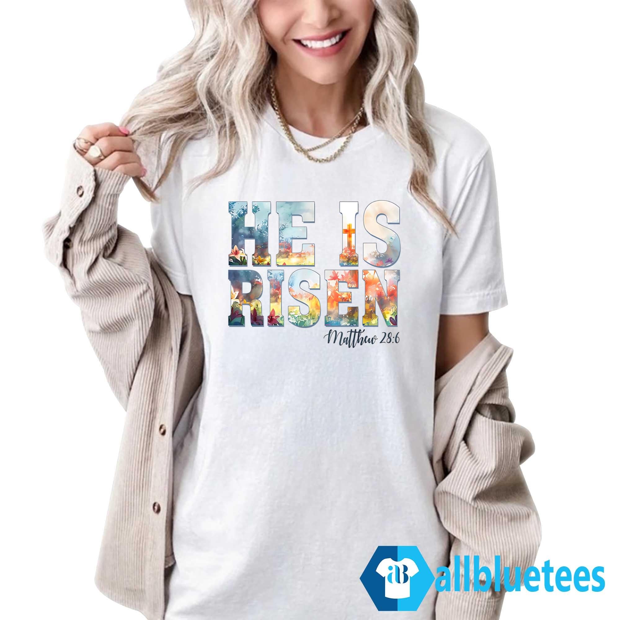 He Is Risen Vintage Shirt