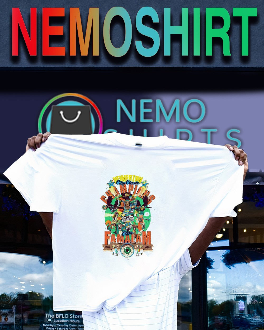 Heimerton city classic champions Famalam shirt