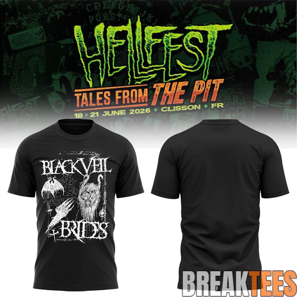 Hell Fest 2026 Tales From The Pit Limited Shirt
