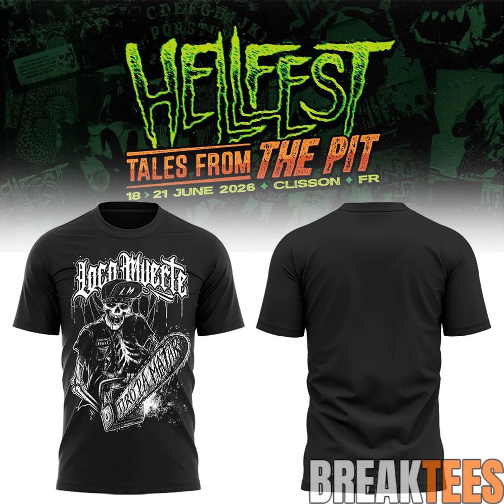 Hell Fest 2026 Tales From The Pit Limited Shirt