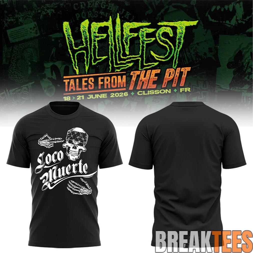 Hell Fest 2026 Tales From The Pit Limited Shirt