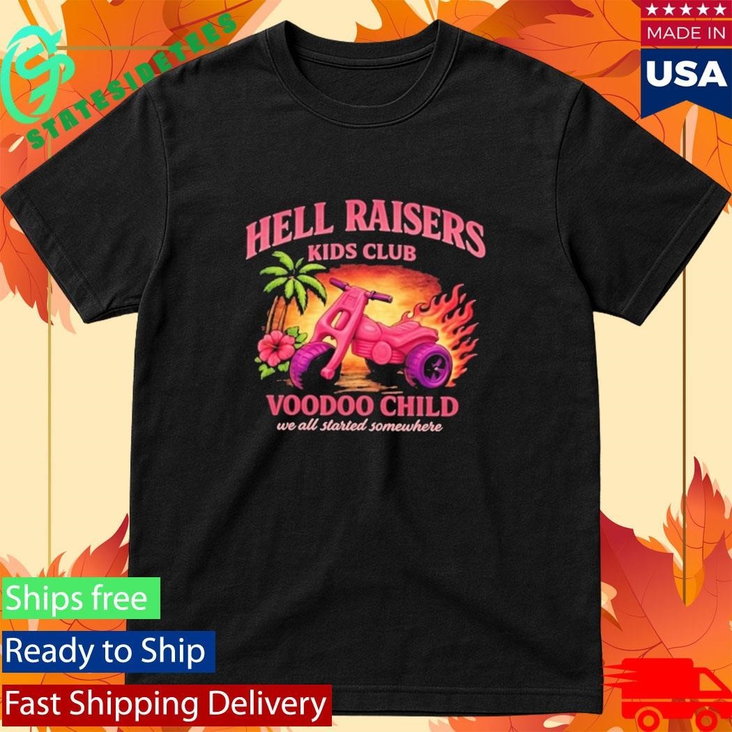 Hell Raisers Kids Club Voodoo Child Tricycle Shirt