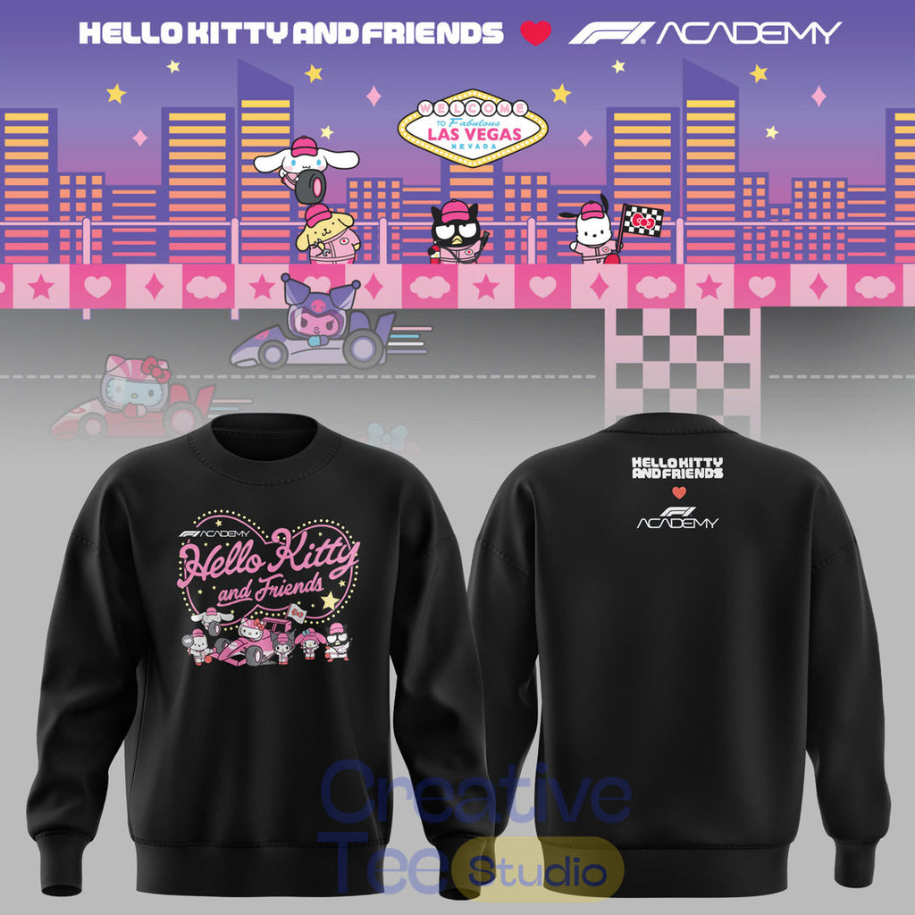 Hello Kitty x F1 Academy New Collection Sweatshirt