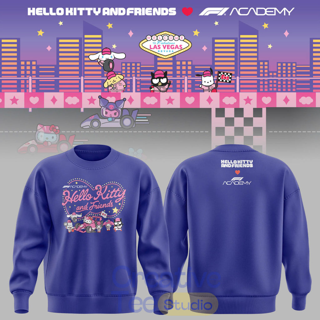 Hello Kitty x F1 Academy New Collection Sweatshirt