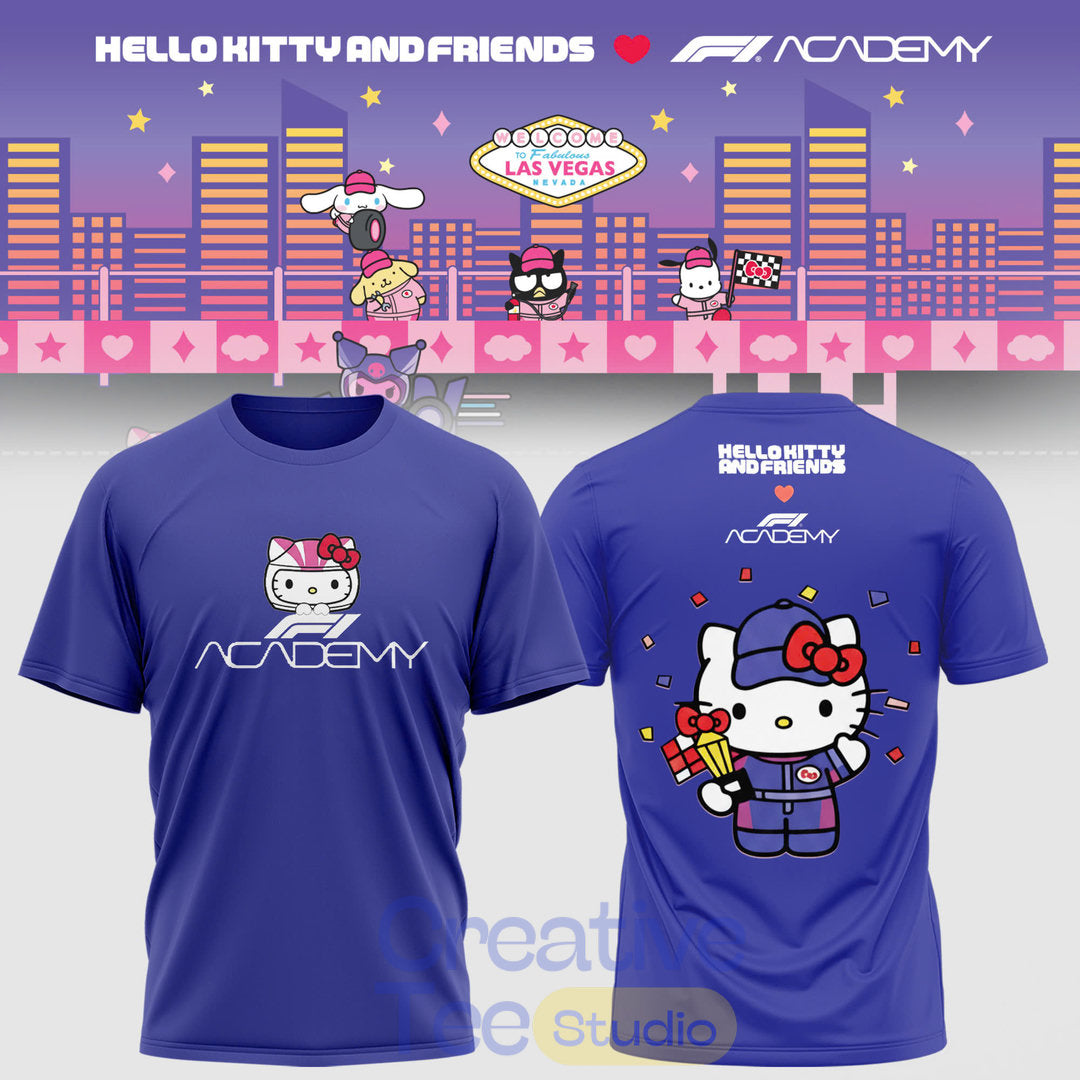 Hello Kitty x F1 Academy New Collection T-Shirt
