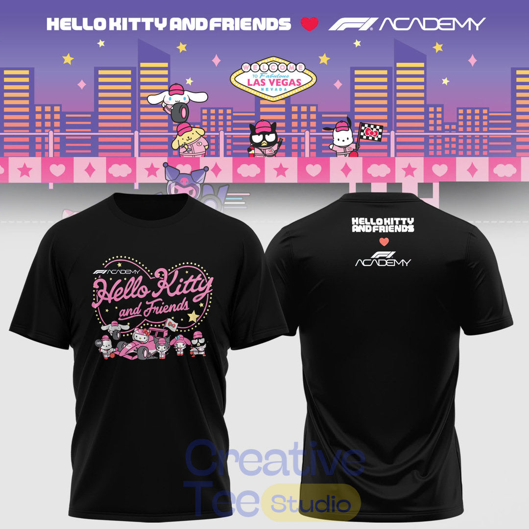 Hello Kitty x F1 Academy New Collection T-Shirt