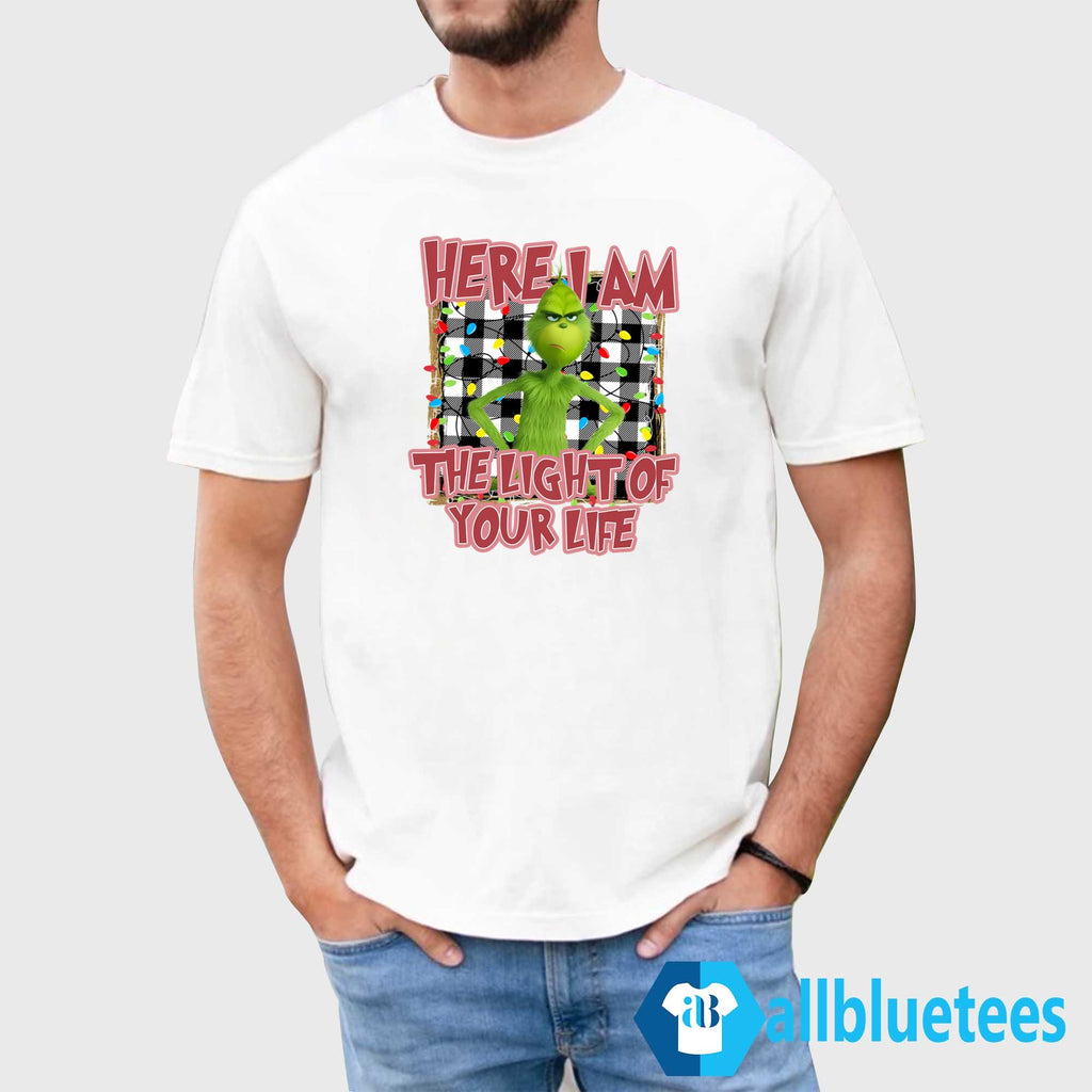 Here I Am The Light Of Your Life Christmas Shirt
